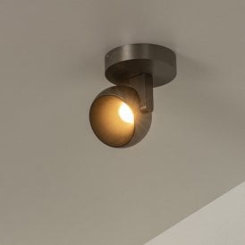 Lucide Esfera LED Single Spotlight - Iron Grey