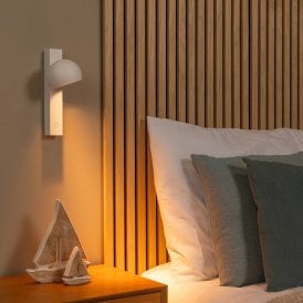 Lucide Esfera LED Touch Wall Light - White