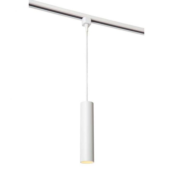 Lucide  Floris 1 Circuit Track Pendant In White Finish