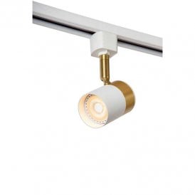Lucide Floris 1 Circuit Track Spot Light In White Finish