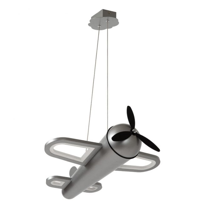 Lucide  Fokker LED Ceiling Pendant Light - Iron Grey