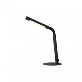 Lucide Gilly LED Desk Lamp In Black Finish