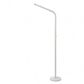 Lucide Gilly LED Floor Lamp In White Finish