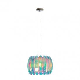 Glinstar Single Light Ceiling Pendant - Multi Coloured