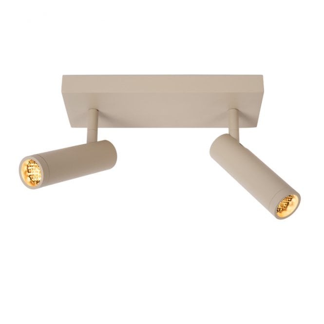 Lucide Grado 2 Light Spotlight Plate - Taupe
