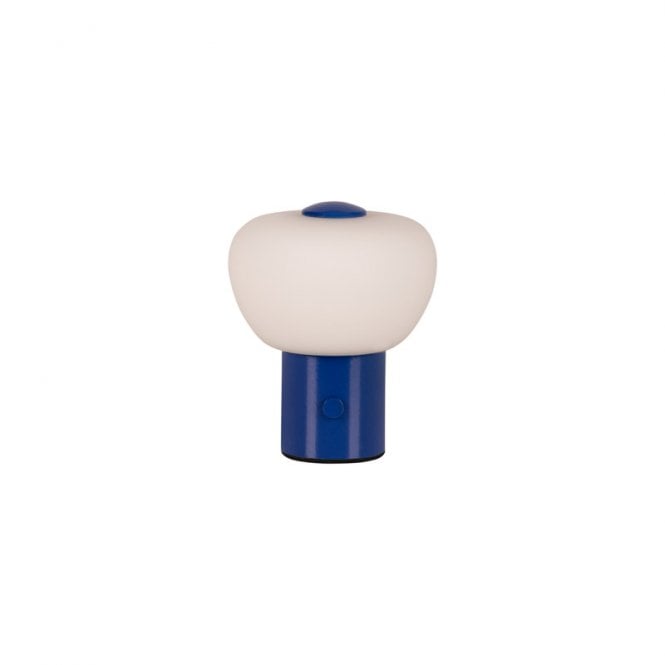 Lucide  Gustav LED USB Rechargeable Touch Table Lamp - Blue