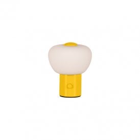 Lucide Gustav LED USB Rechargeable Touch Table Lamp - Yellow