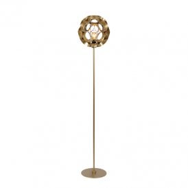 Hannelore Floor Lamp - Matt Gold