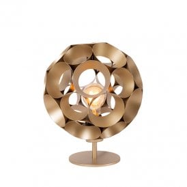 Hannelore Table Lamp - Matt Gold