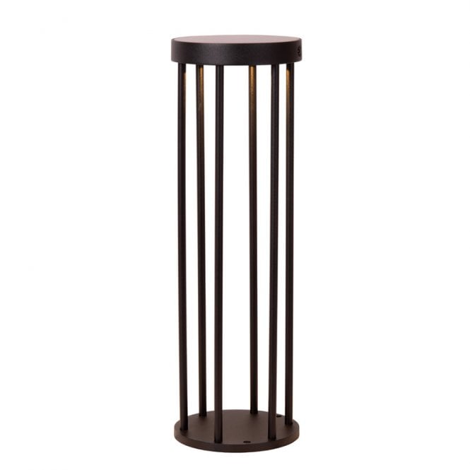 Lucide  Jackson Solar LED Medium Outdoor Feature Light with PIR Sensor - Black