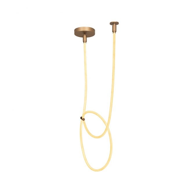Lucide  Janderin LED Flush Ceiling Light with Remote Control - Champagne