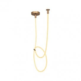 Lucide Janderin LED Flush Ceiling Light with Remote Control - Champagne