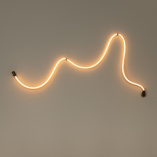 Lucide  Janderin LED Wall Light with Motion Switch - Champagne