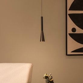 Lucide Joakim LED Ceiling Pendant Light - Brown