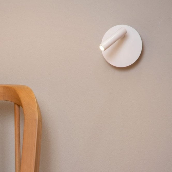 Lucide Jolijn LED Reading Light In White Finish
