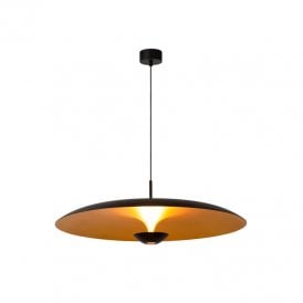 Kenneth 80 LED Ceiling Pendant Light - Black