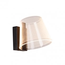 Korgis LED Flush Bathroom Wall Light - Transparent