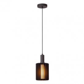 Lambres Single Light Ceiling Pendant - Black