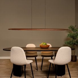 Lucide Langholt LED Bar Ceiling Pendant Light - Natural