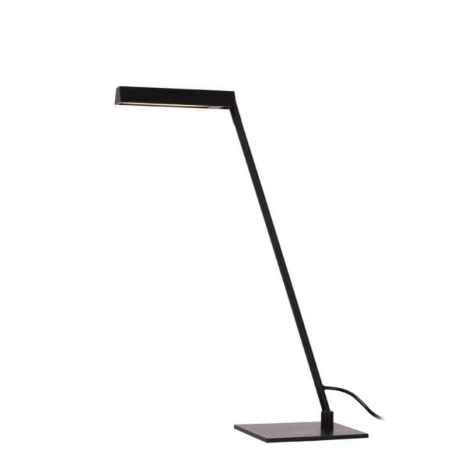 Lucide Lavale LED Touch Table Lamp In Black Finish