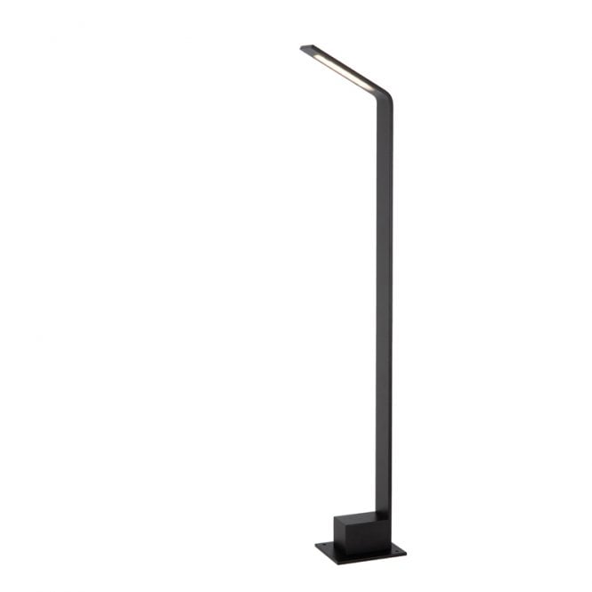 Lucide Lawford 805 Outdoor Bollard Light - Black