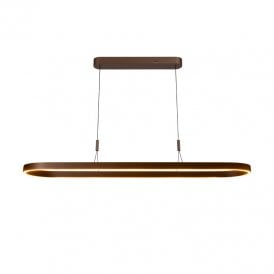 Lucide Liane CCT LED Ceiling Pendant Light - Rust - Brown