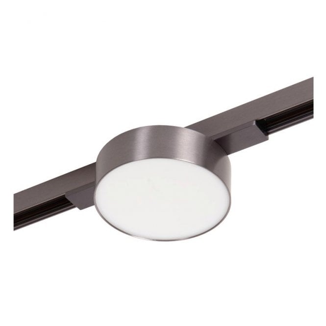 Lucide  Linial Fixt 1 Circuit 8W Warm White LED Track Spotlight - Satin Gun Metal