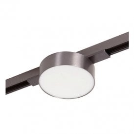 Lucide Linial Fixt 1 Circuit 8W Warm White LED Track Spotlight - Satin Gun Metal