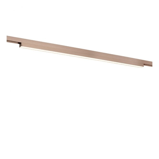 Lucide  Linial Glyx 1 Circuit 20W Warm White LED Track Spotlight - Champagne