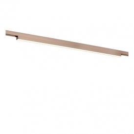 Lucide Linial Glyx 1 Circuit 20W Warm White LED Track Spotlight - Champagne