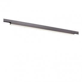 Lucide Linial Glyx 1 Circuit 20W Warm White LED Track Spotlight - Satin Gun Metal