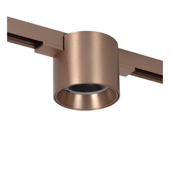 Lucide  Linial Lux 1 Circuit 8W Warm White LED Track Spotlight - Champagne
