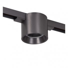 Lucide Linial Lux 1 Circuit 8W Warm White LED Track Spotlight - Satin Gun Metal