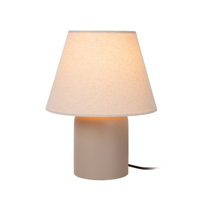 Lucide Macia Ceramic Table Lamp - Cream