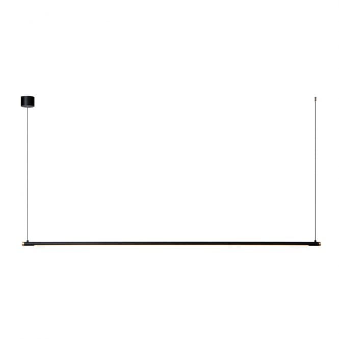 Lucide Marnik LED Bar Ceiling Pendant Light - Black