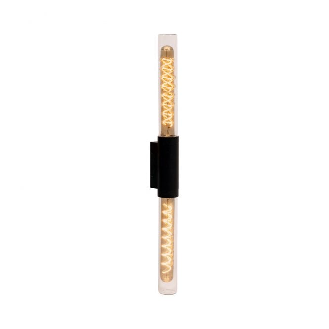 Lucide Pilar Outdoor Up & Down Wall Light - Black