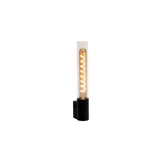 Lucide Pilar Outdoor Wall Light - Black