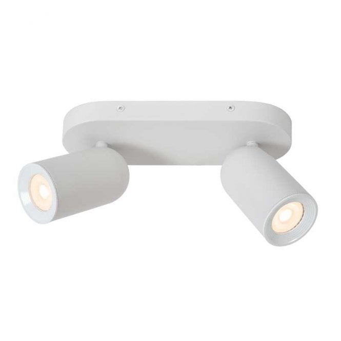 Lucide  Punch 2 Light Spotlight Bar In White Finish