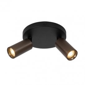 Ritmo 2 Light Spotlight Plate - Dark Brown