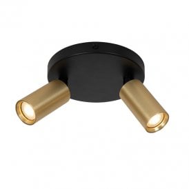 Ritmo 2 Light Spotlight Plate - Matt Gold