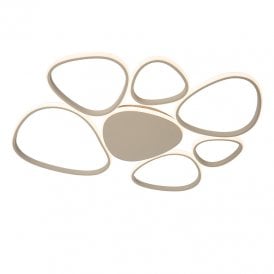 Lucide Samling 795 LED Flush Ceiling Light - Taupe
