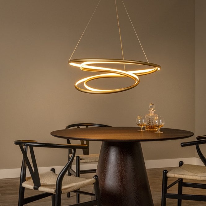 Lucide  Sardana LED Ceiling Pendant Light - Gold