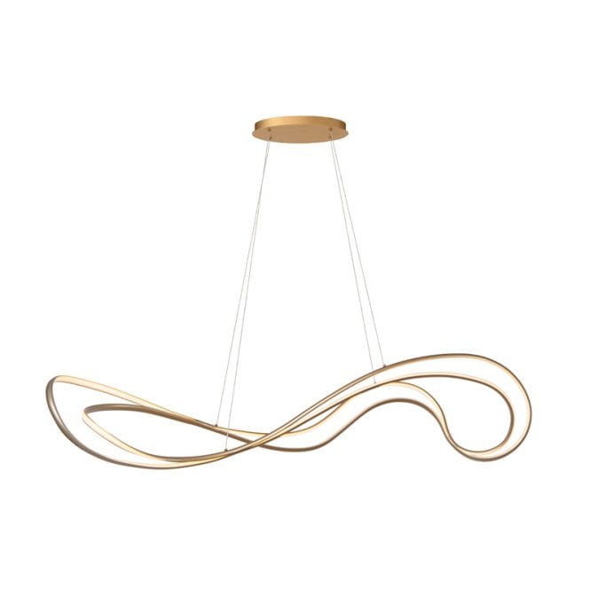 Lucide Sardana LED Ceiling Pendant Light - Matt Gold
