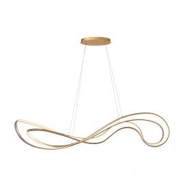 Sardana LED Ceiling Pendant Light - Matt Gold