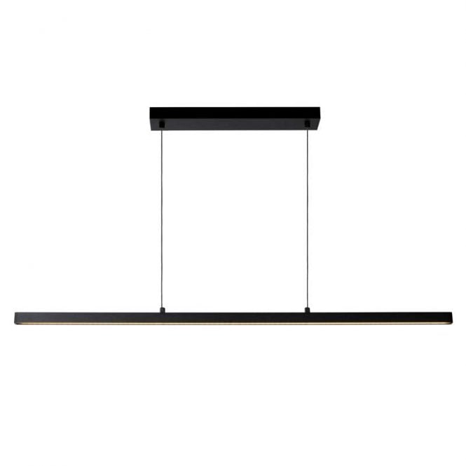 Lucide Sigma 30W LED Ceiling Pendant In Black Finish