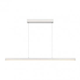 Lucide Sigma 30W LED Single Pendant In White Finish
