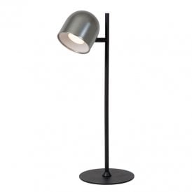 Skanska Rech LED USB Rechargeable Touch Desk Lamp - Iron Grey