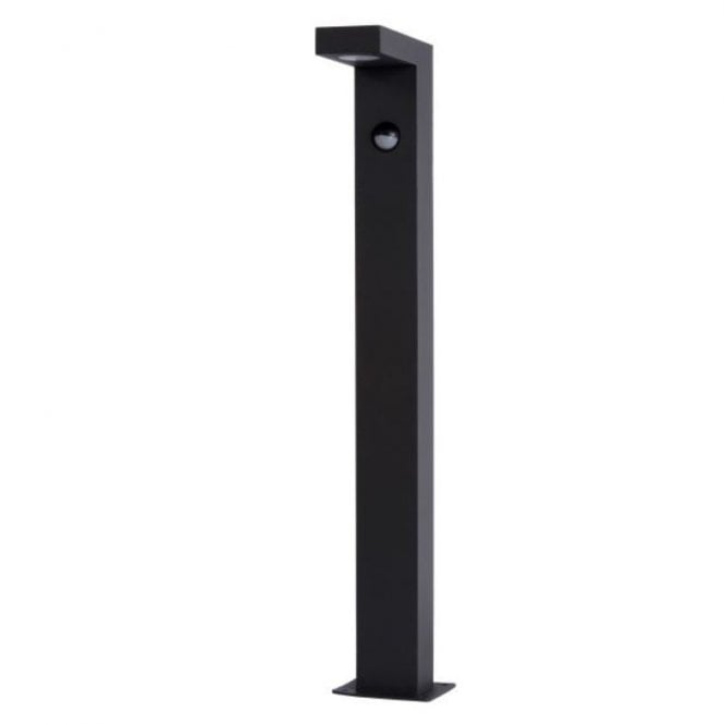 Lucide  Texas LED Outdoor Post Light with PIR Sensor In Anthracite Finish