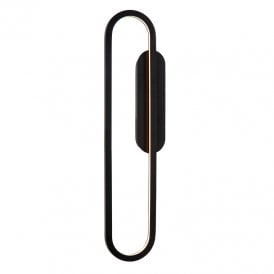 Thelma 600 LED Flush Light - Black