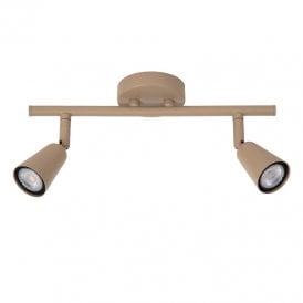 Lucide Tiana 2 Light Spotlight Bar - Taupe